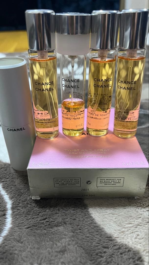 CHANEL CHANCE 香水 4本セット 20ml