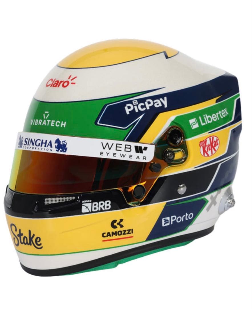 BELL 1/2スケール ボルトレート 2025年 キック ザウバー ヘルメット