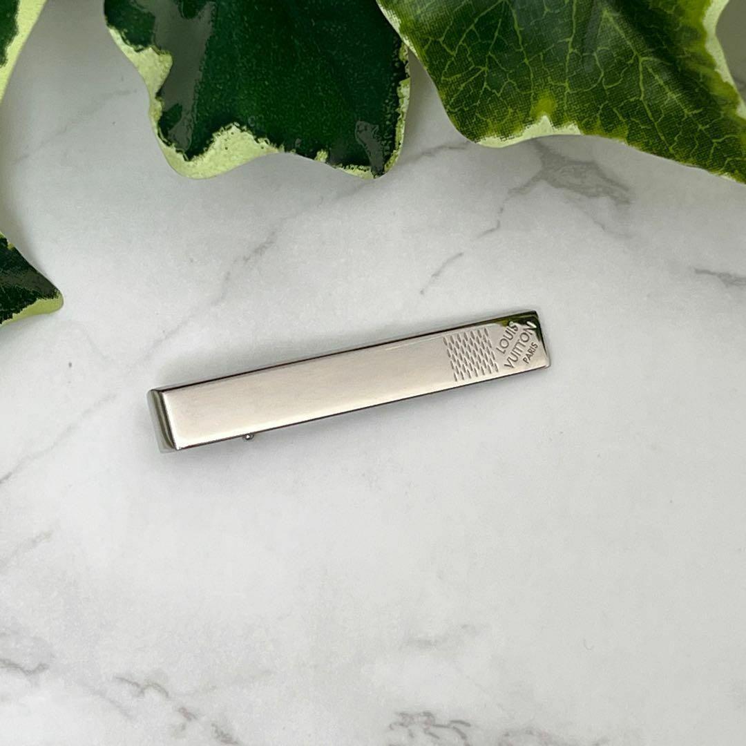ルイヴィトン パンス・クラヴァット・ダミエ ネクタイピン シルバー