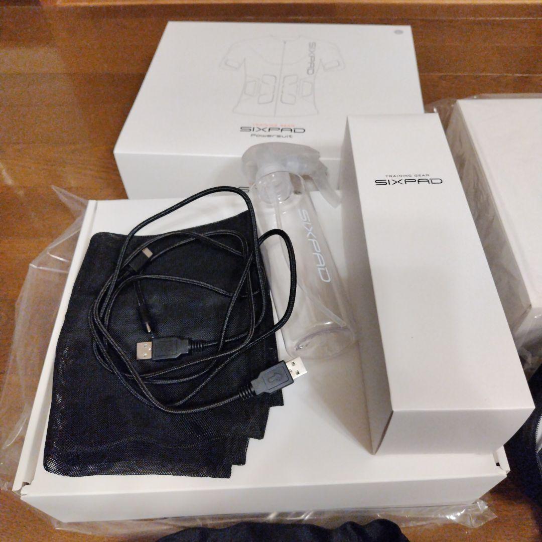 SIXPAD （メンズL）EMSパワースーツ上下セット