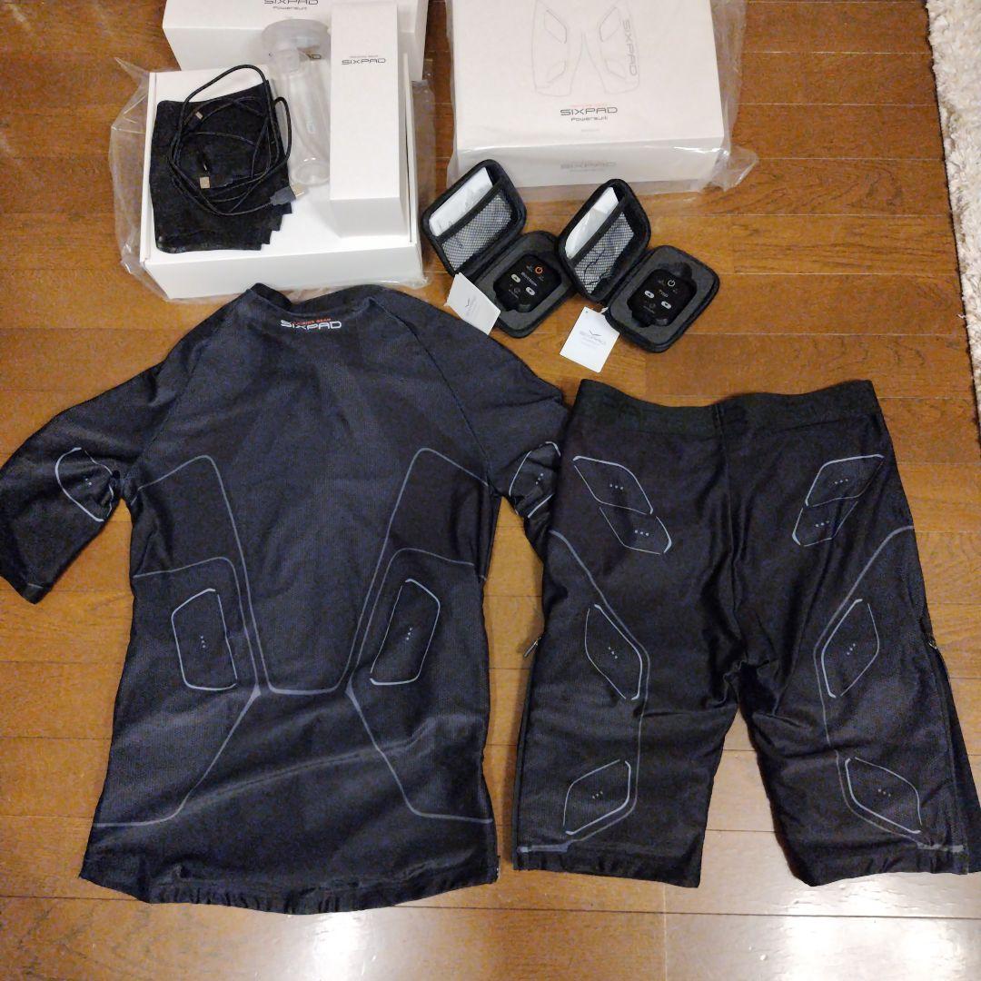 SIXPAD （メンズL）EMSパワースーツ上下セット