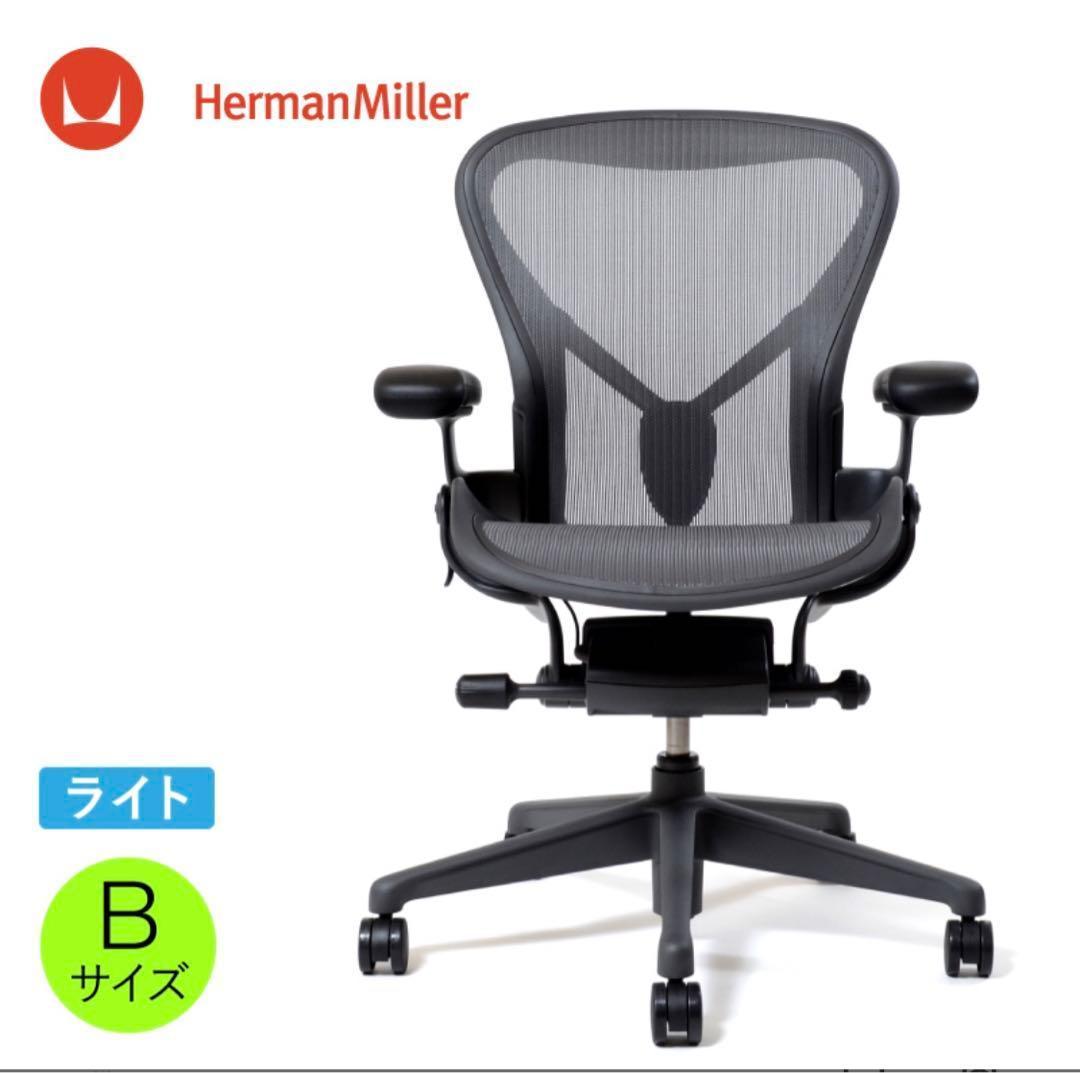 Herman Miller メッシュチェア Bサイズ ライトタイプ