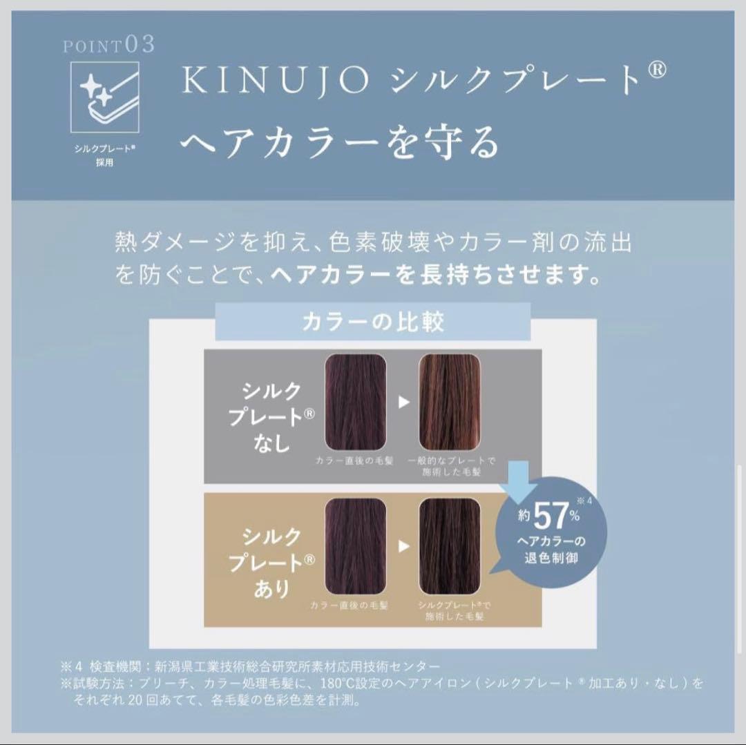 【新品】絹女 ストレートアイロン LM225