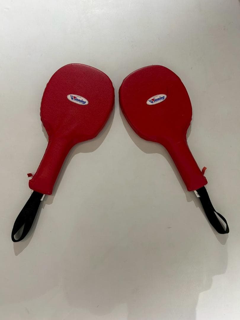 Winning パンチングミット 赤 2個セット