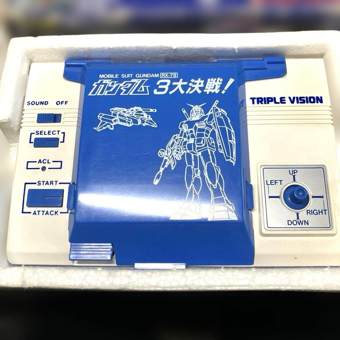 【レア】バンダイ LSI 機動戦士ガンダム 3大決戦 ゲームウォッチ 動作確認済