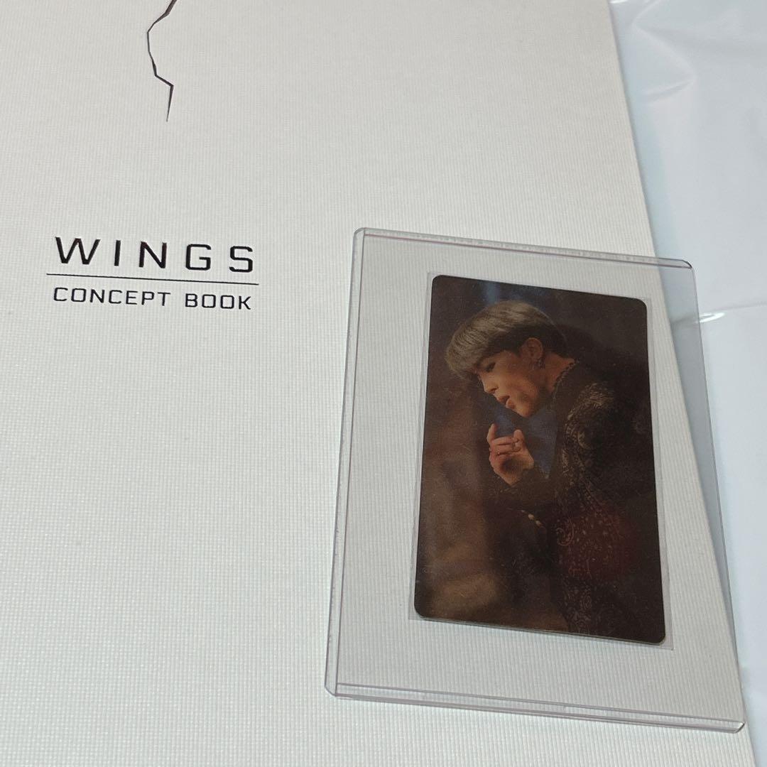 BTS WINGS CONCEPT BOOK フォトカード付き