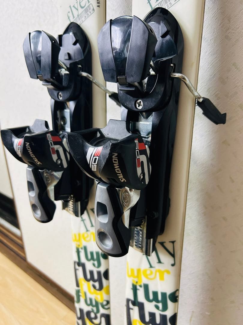 SALOMON FLYER フライヤー スキー板 161cm　ツイン　セット
