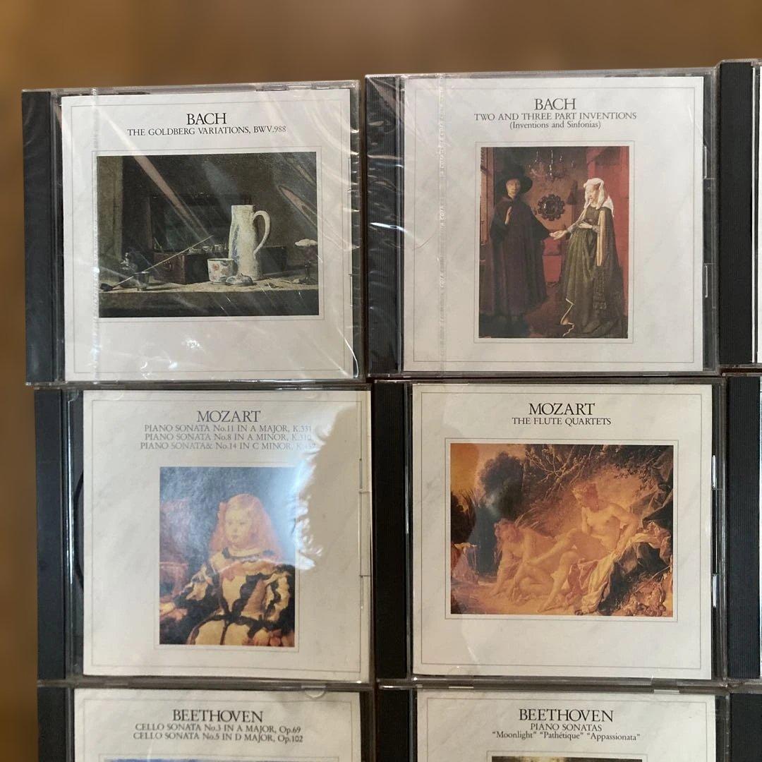 クラシックCD21枚セット バッハ モーツァルト ベートーヴェン