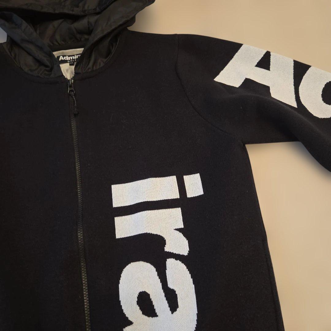 Admiral ジャケット ニット ブラック ロゴ アドミラル ゴルフ