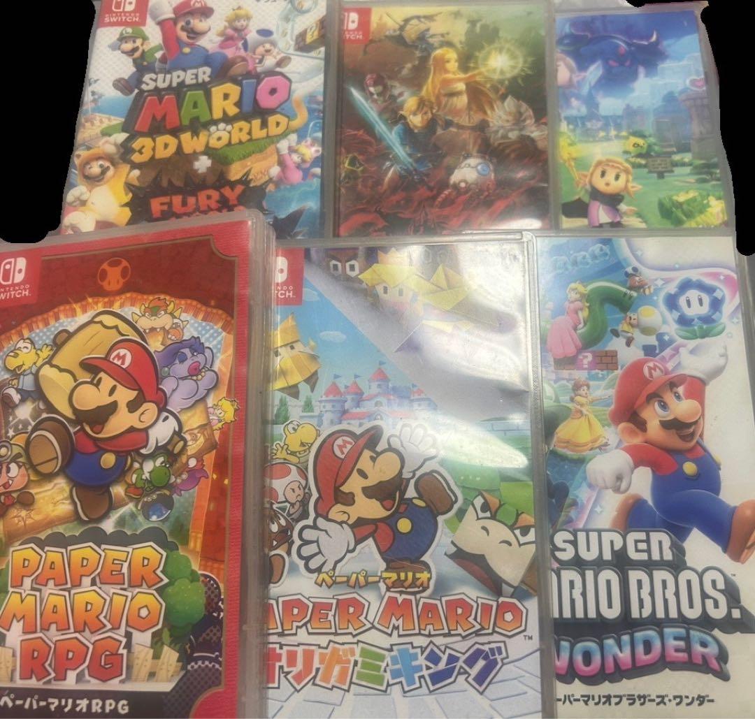 switch ソフト　まとめ売り　マリオ　ゼルダ　ワンピース　バイオハザード