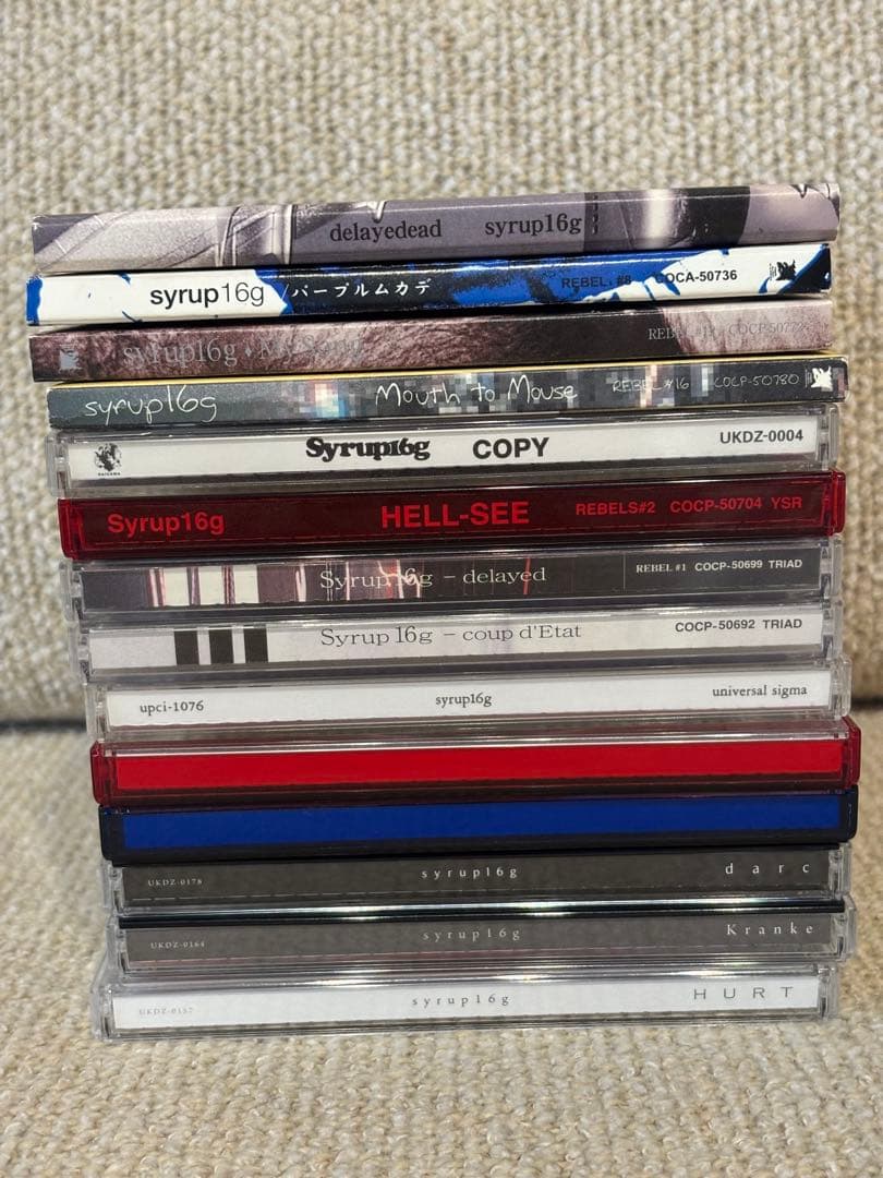 全て帯あり syrup16g CDコレクション 14枚セット