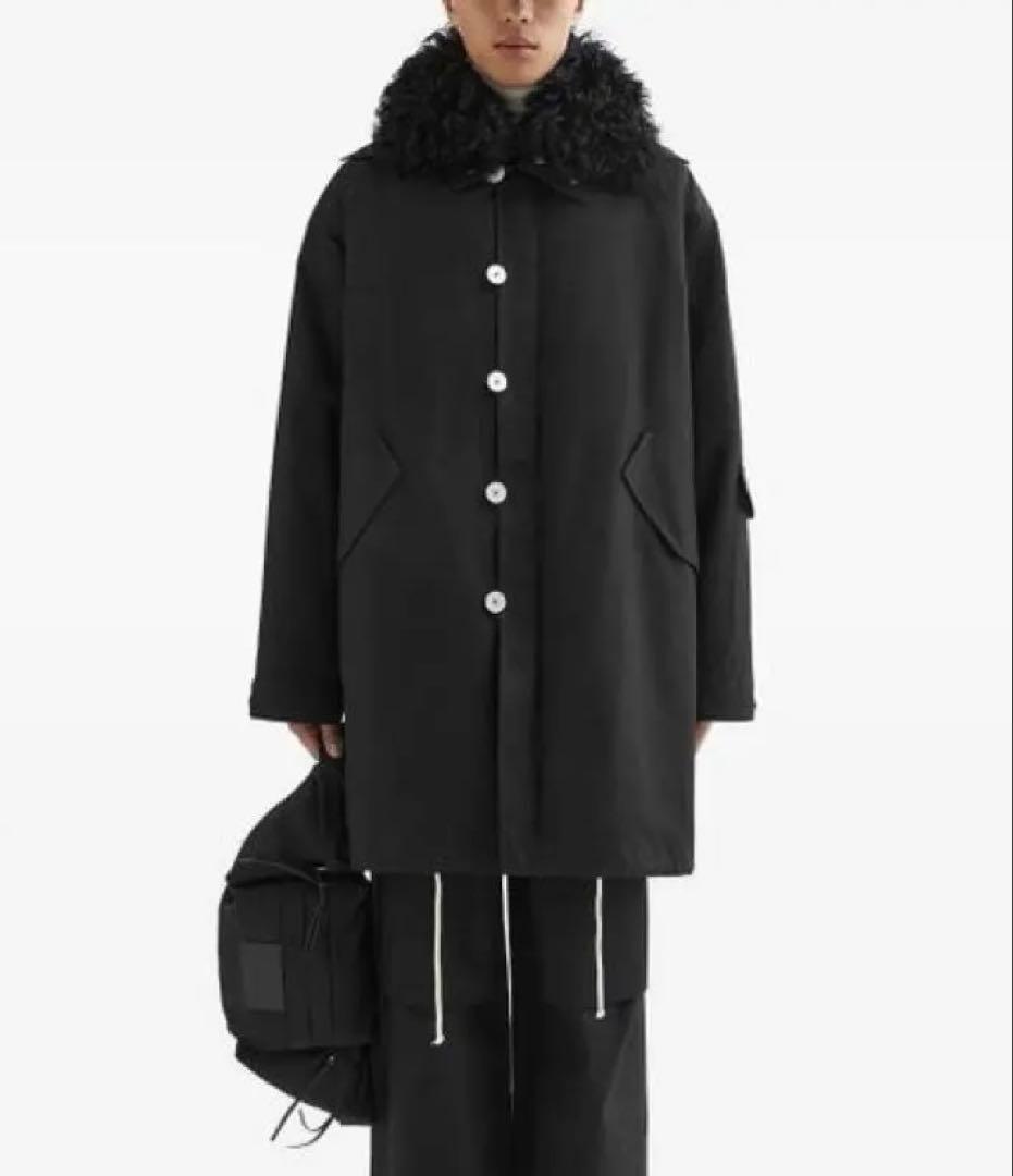 JIL SANDER 19aw ファーモッズコート　ダウン