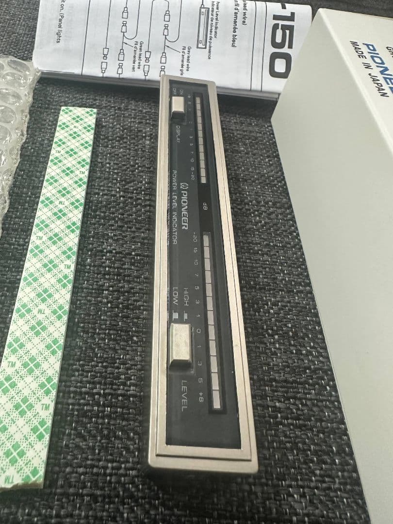 Pioneer パワーレベルインジケーター