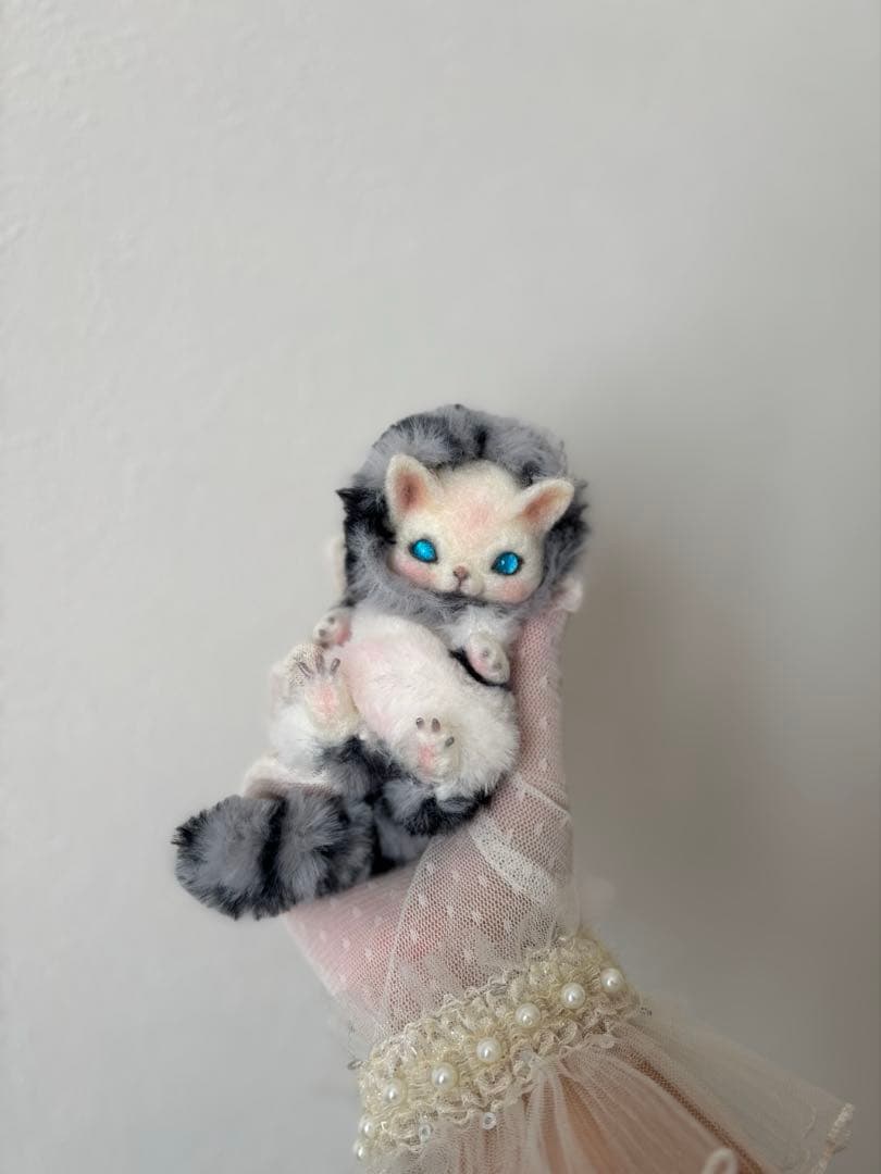 アートドール　アメショ幻獣No.059 羊毛フェルト