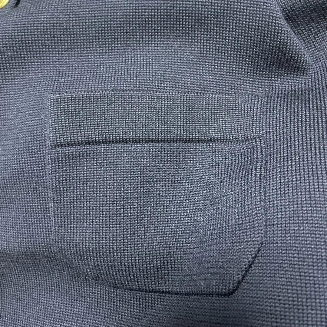 〈美品〉トラディショナルウェザーウェア　アークリーニット　ネイビー　XS