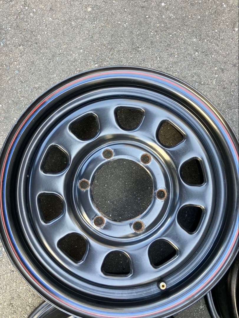 デイトナ BLACK15インチ スチールホイール４本セット