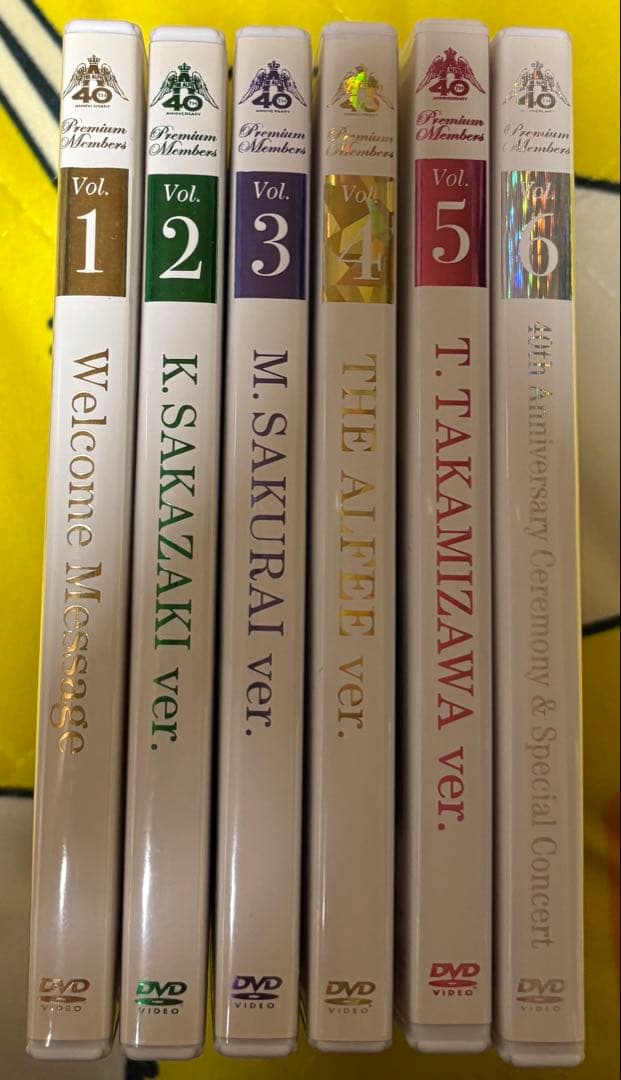 THE ALFEE 40周年 premium members DVDセット