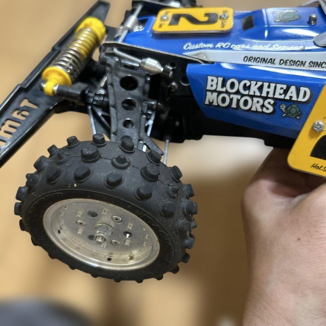 ホビーラジコン TAMIYA HOTSHOT II BLOCKHEAD MOTORS
