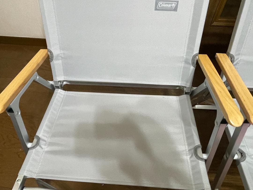 Coleman アウトドアチェア グレー 2脚セット