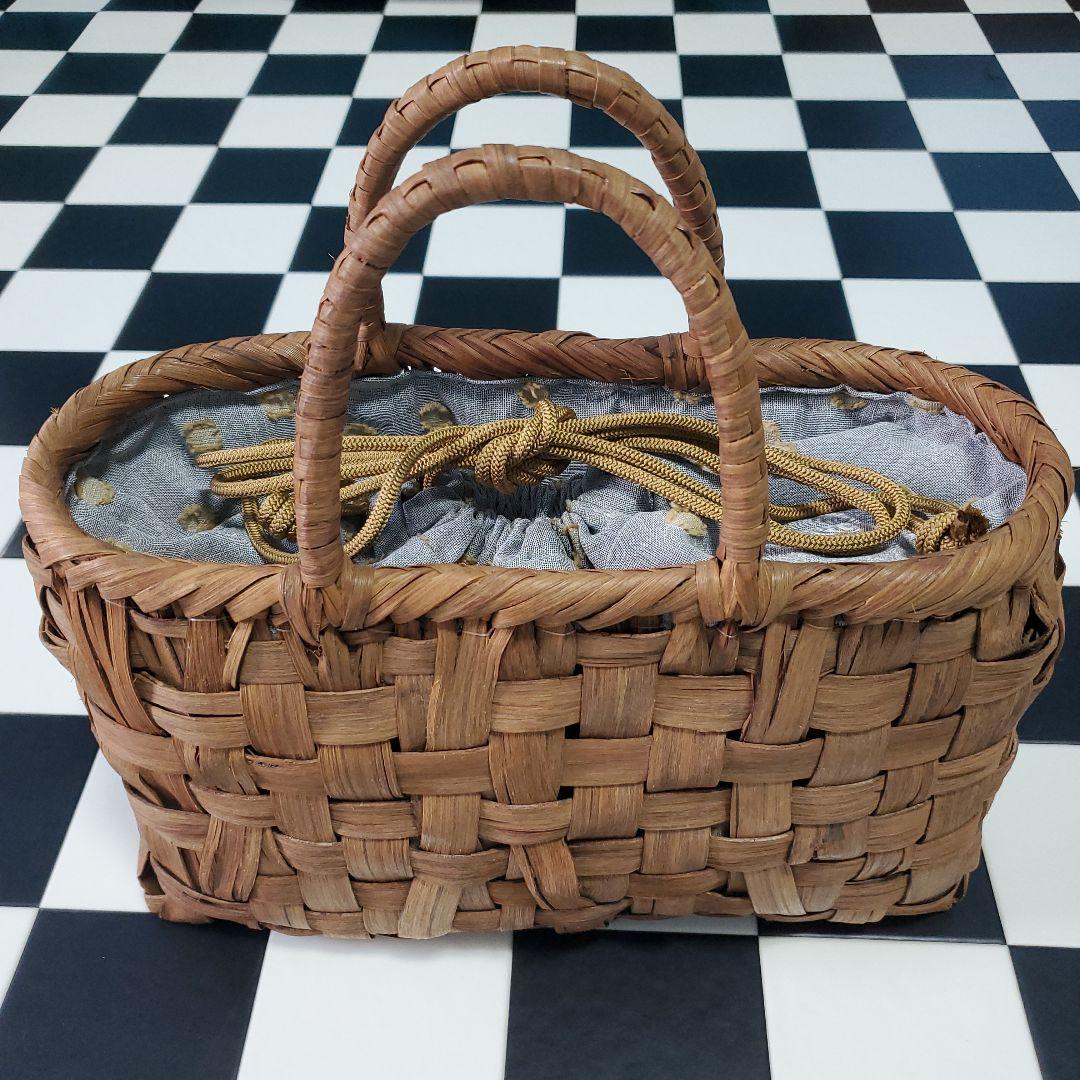 ら*い様 山葡萄 やまぶどう かごバッグ