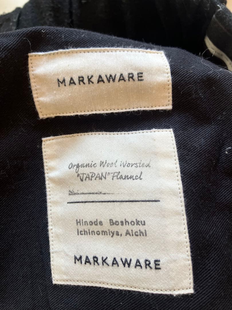 MARKAWARE FRONT PLEATED PEGTOP サイズ1