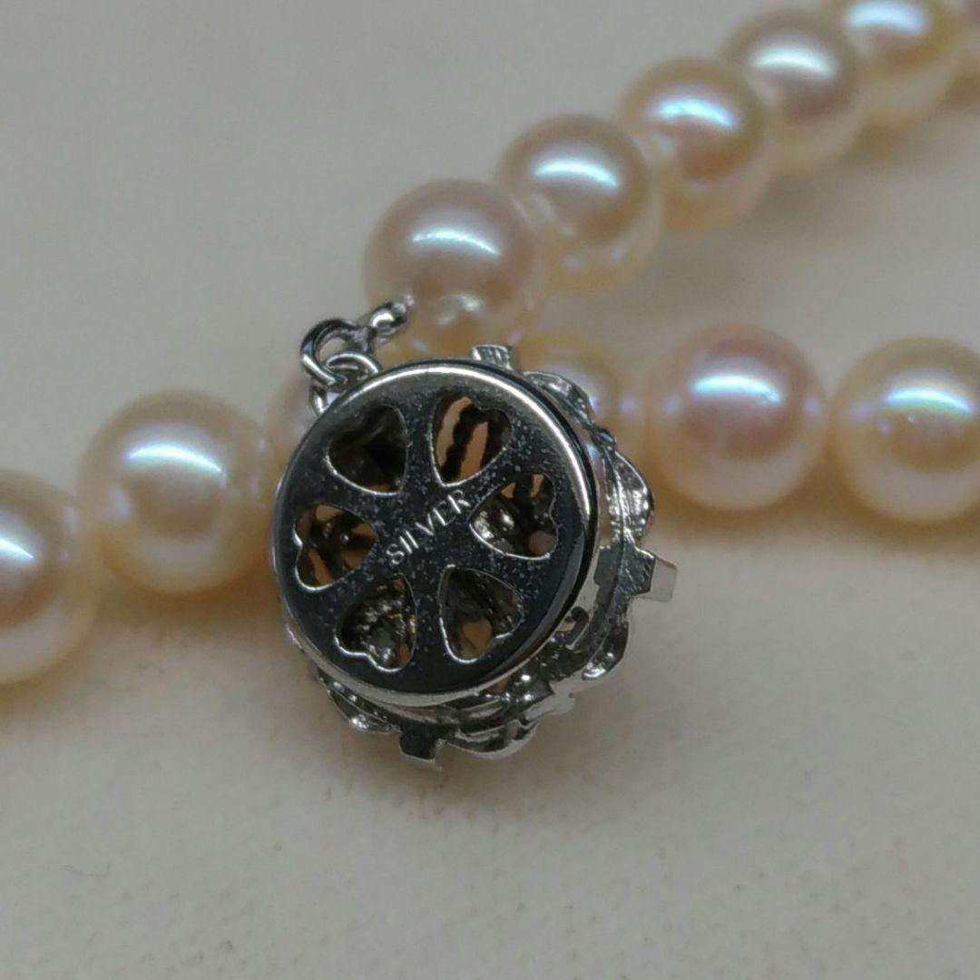 本真珠ロングネックレス