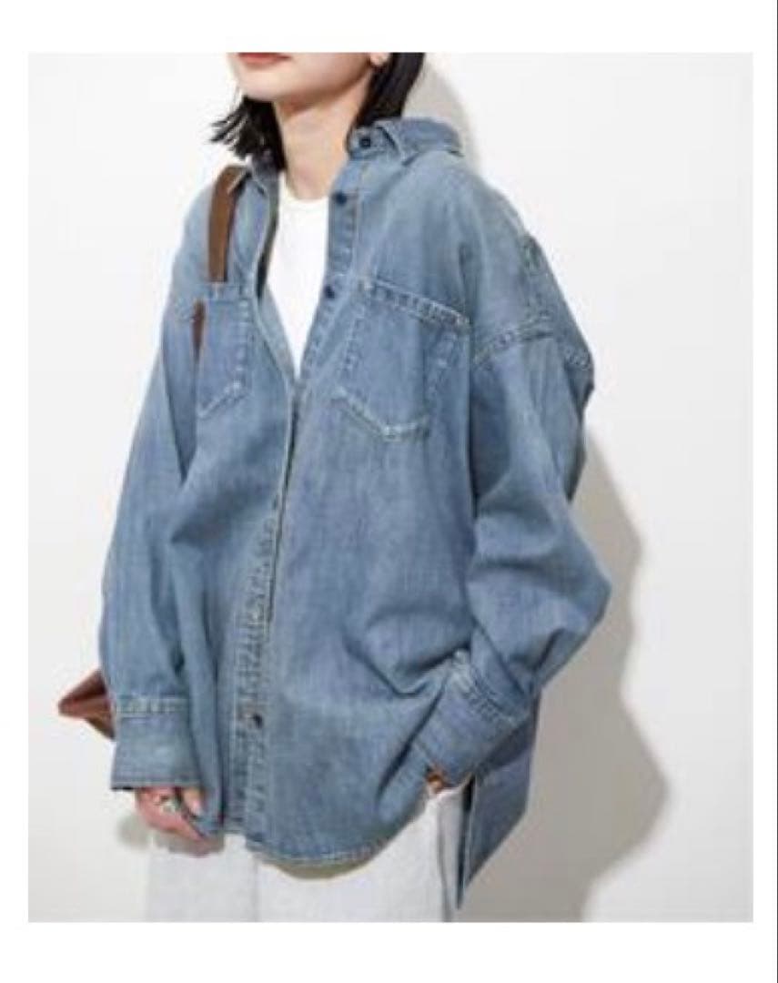 ジャーナルスタンダード ライトオンスデニムシャツ ブルー