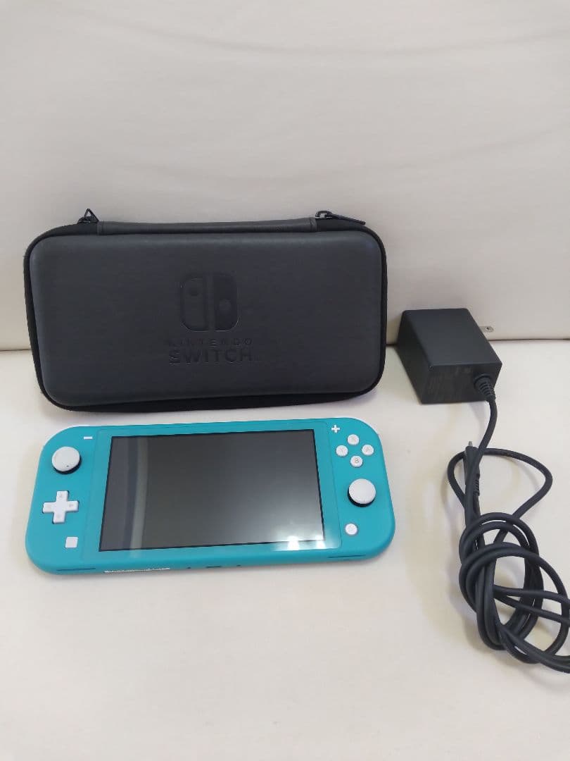 Nintendo Switch Lite ターコイズ 本体 充電器 ケース付き