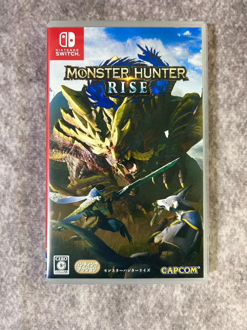 【新品未開封】Nintendo Switch 本体 青/赤➕モンハンRISE