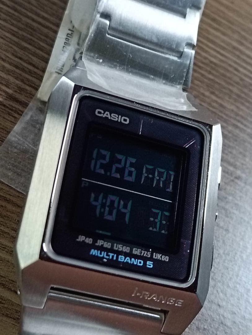 【未使用】CASIO カシオ i-RANGE 電波ソーラー IRW-M200