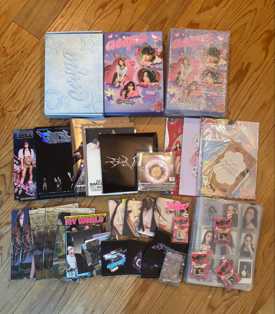 aespa グッズ まとめ売り トレカ アルバム CD