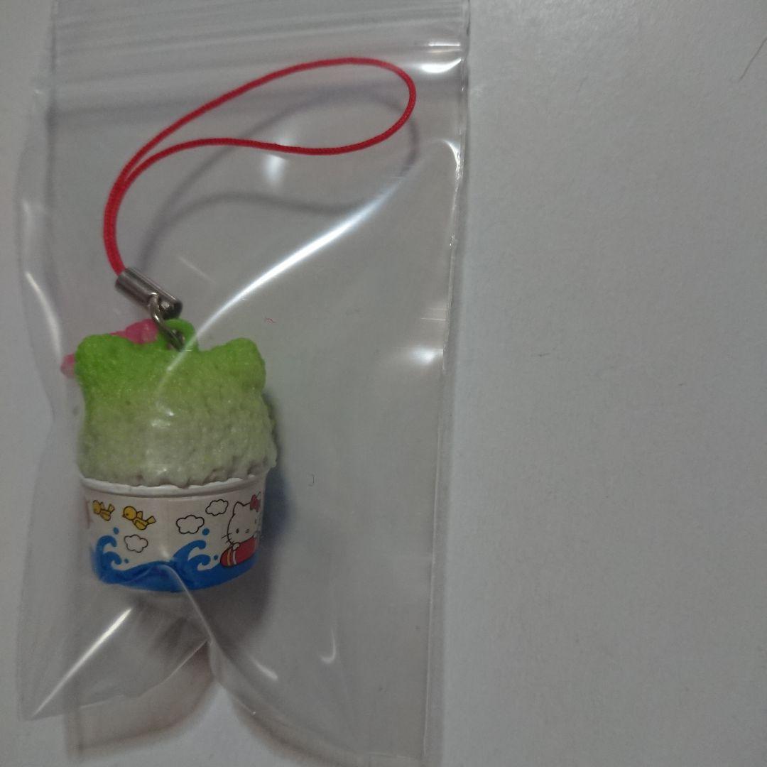 ハローキティ お祭りマスコットりんご飴 かき氷 クレープ 風鈴 リーメント