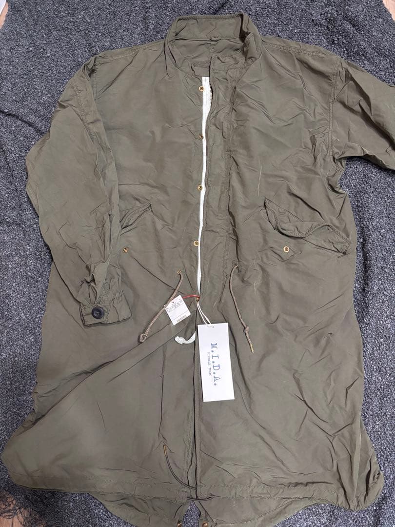 M.I.D.A -DRESSTERIOR オリーブ ミリタリージャケットM 新品