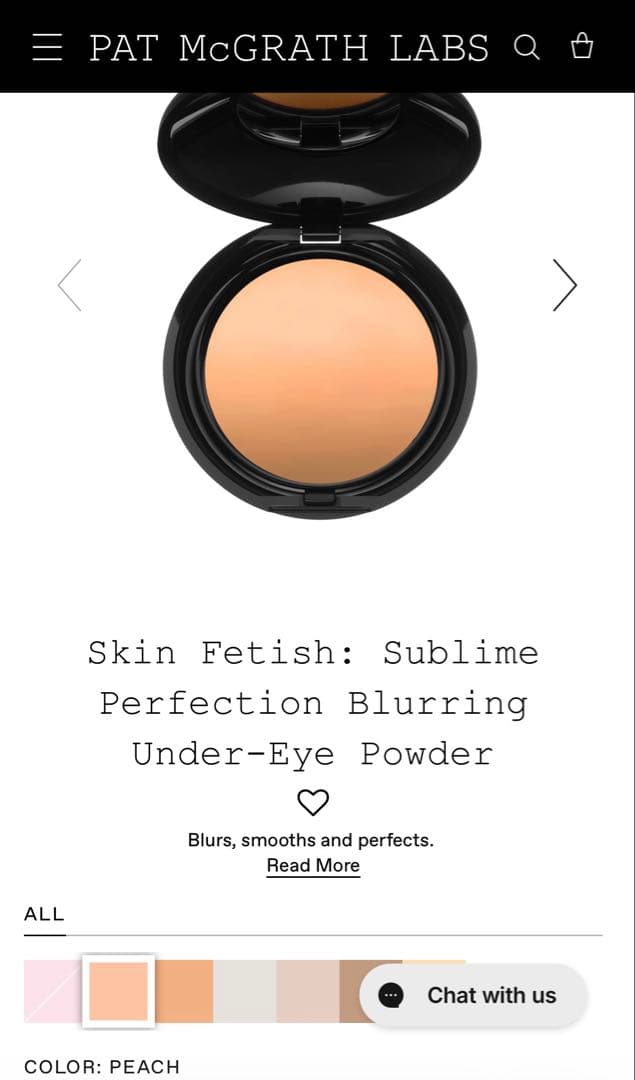 新品未開封パットマクグラスラブス　パウダー2個