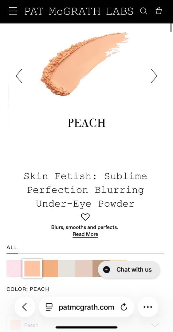 新品未開封パットマクグラスラブス　パウダー2個