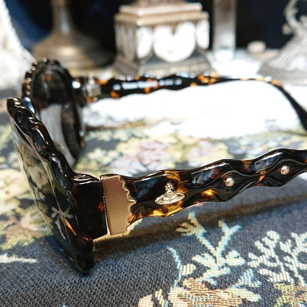 【完全処分☆】ヴィヴィアンウエストウッド 波形 フレーム サングラス 美品