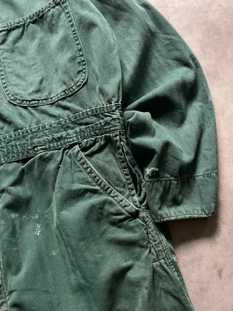 さ*う様 50s US製 HBT ワーク オールインワン つなぎ カバーオール