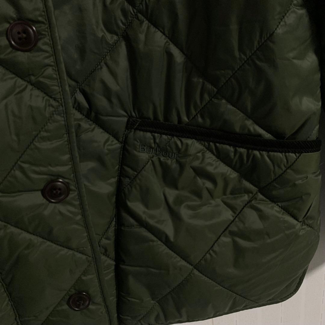 Barbour バブアー キルティングジャケット Mサイズ カーキ 緑