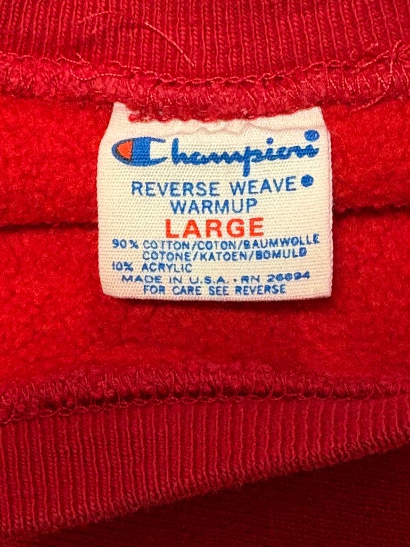 80年代　チャンピオン　リバースウィーブ　スウェット　L