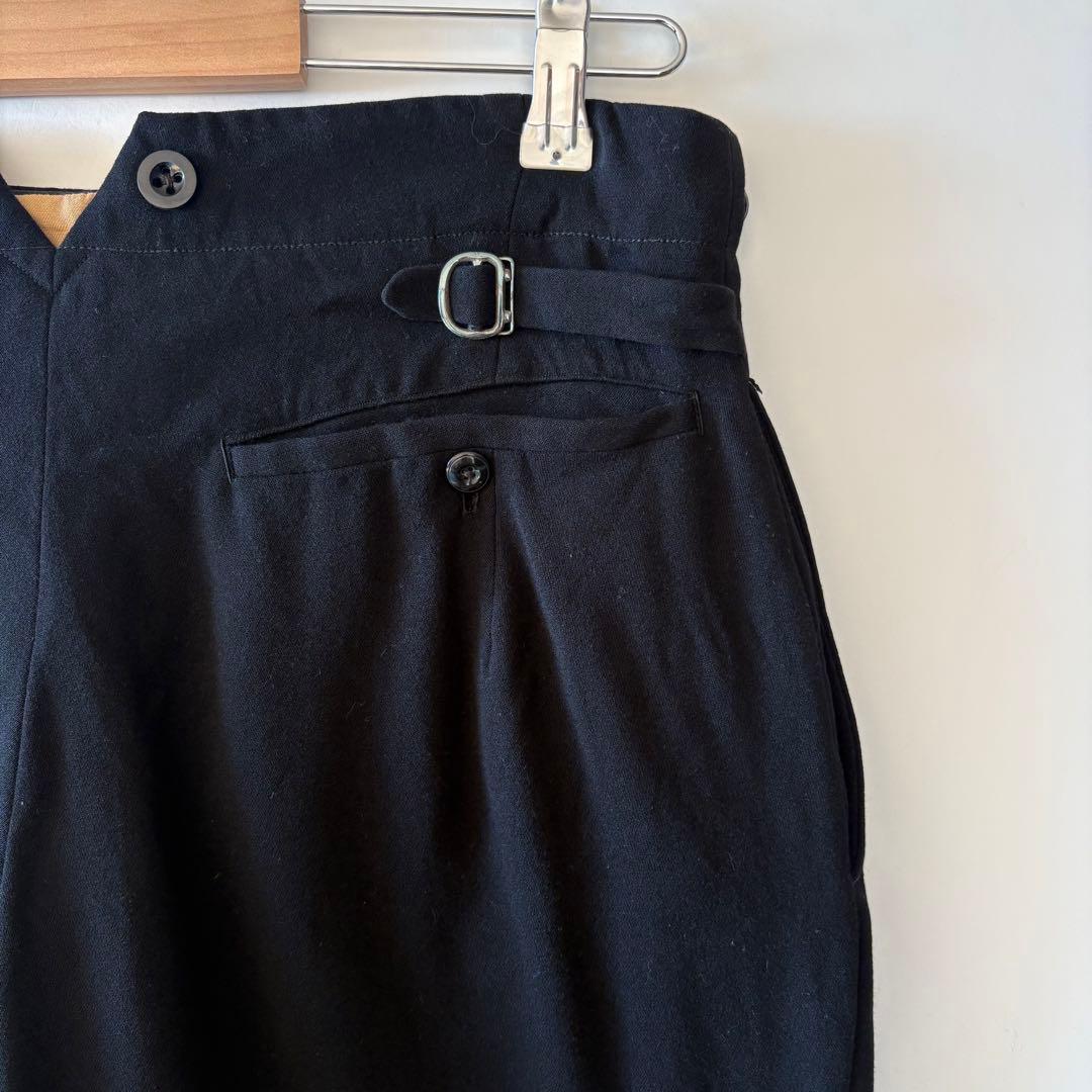 60s ヴィンテージ ユーロ ウールパンツ ビンテージ 古着 サスペンダー