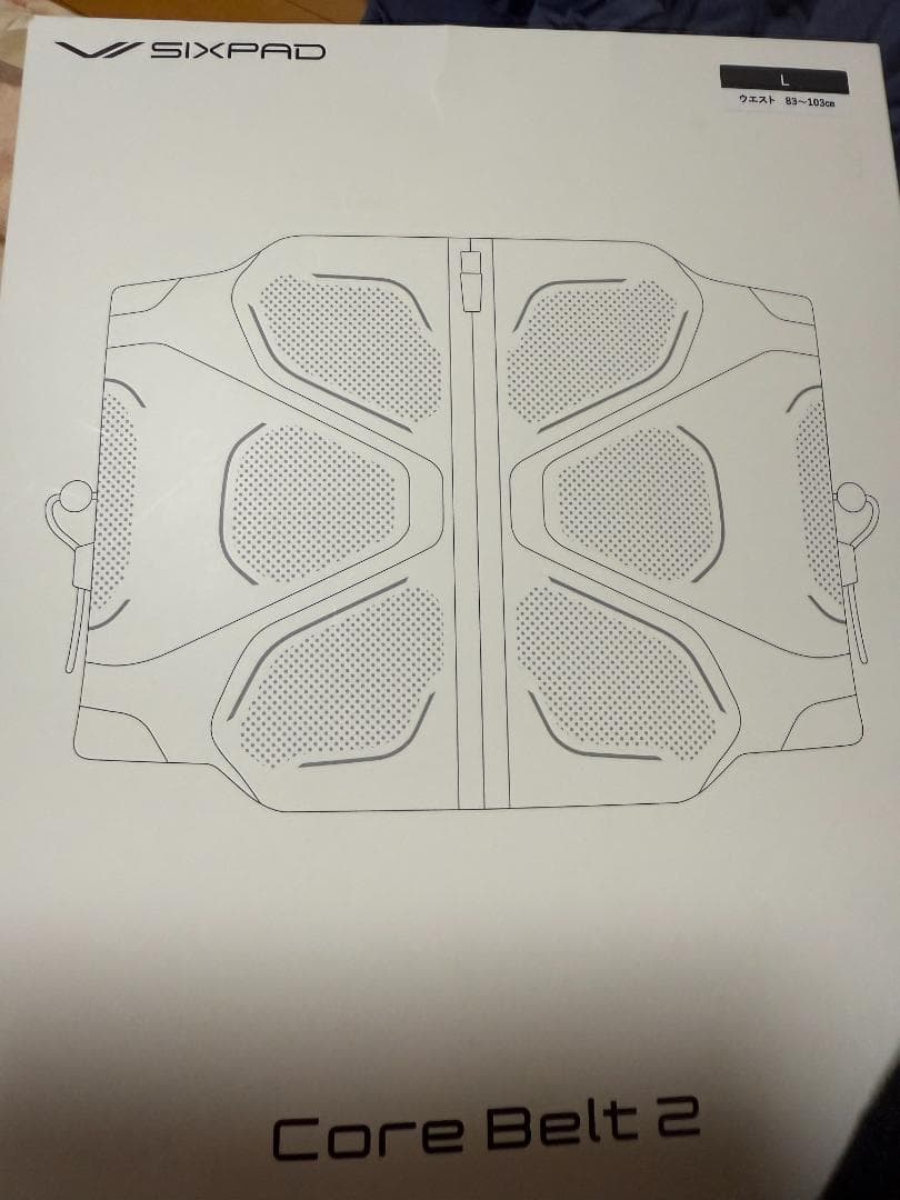SIXPAD Core Belt 2 (Lサイズ)　SE-CB-03C-L