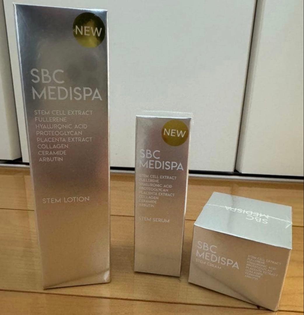 新品⭐︎SBC MEDISPAエクソソーム ローション&セラム&ステムクリーム