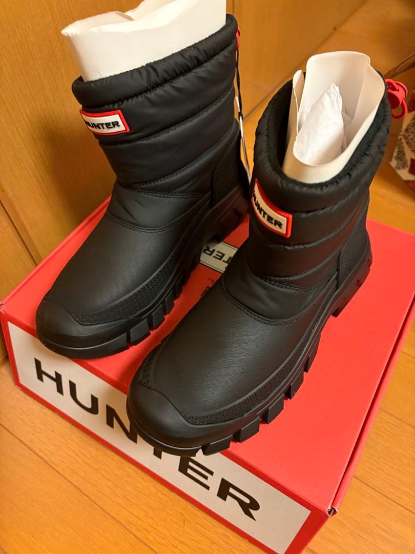 【新品・未使用】 HUNTER イントレピッド インシュレイティド スノーブーツ