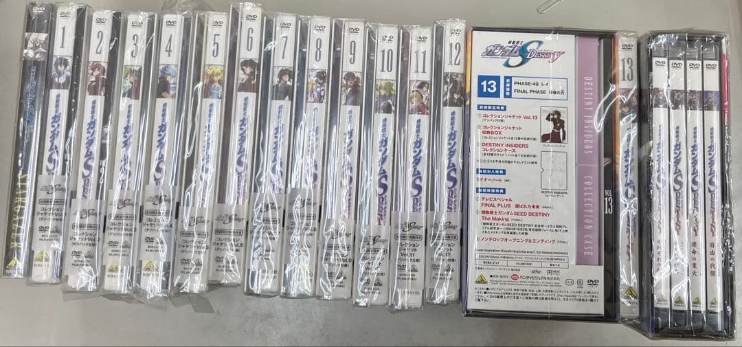 機動戦士ガンダムSEED DESTINY 全巻セット＋ ova dvdセット