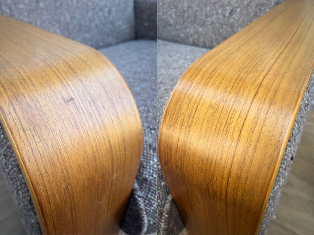 TENDO 天童木工　イージーチェア　② 1S アームチェア　シングルソファ