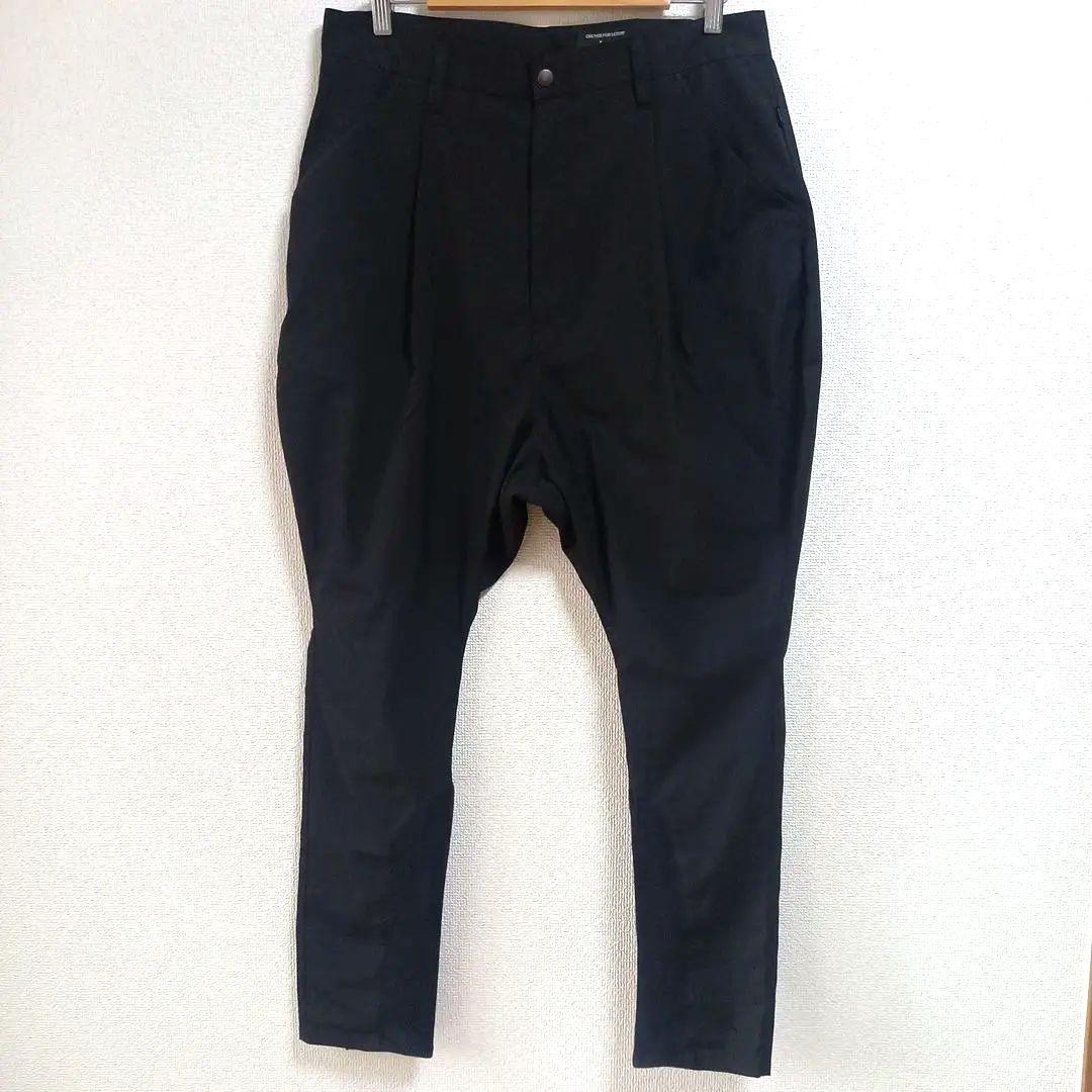 グラム glamb シモンジョッパーズパンツ サルエル ブラック 切り替えリブ