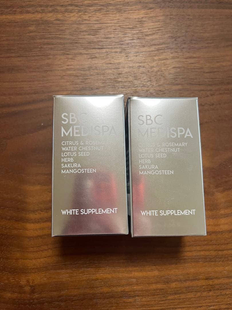 SBCメディスパホワイトサプリメント　２個