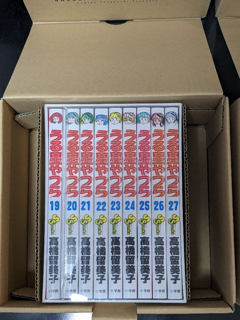 【状態良し】うる星やつら 復刻BOX Vol.1～4 全34巻原画集高橋留美子