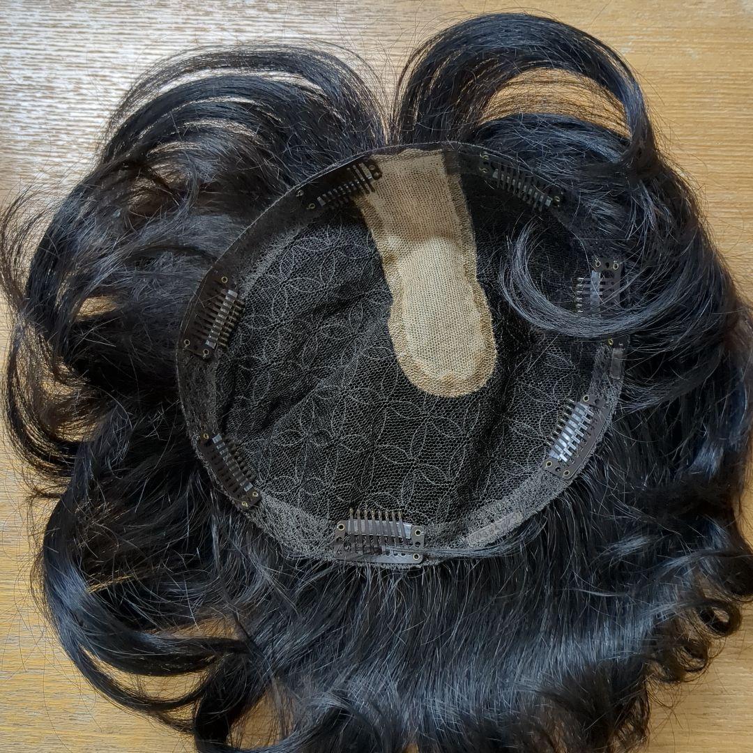 ダークブラウン ショート　ハーフ　ウィッグ　アートネイチャー