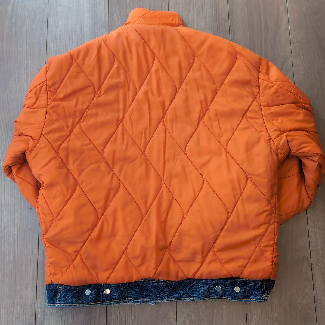 SUPREME✕Levi's デニムジャケット オレンジ　リバーシブル